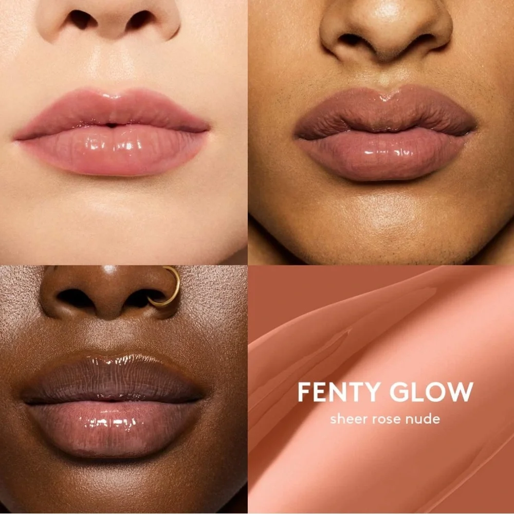 Fenty Beauty Gloss Bomb Heat Universal Lip Luminizer in Shade 01 Fenty Glow